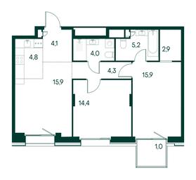 2-BD Apartment Sale, 72.5 sq. m. at Primavera, Volokolamskoye Highway, вл67, Moscow, Russia #2