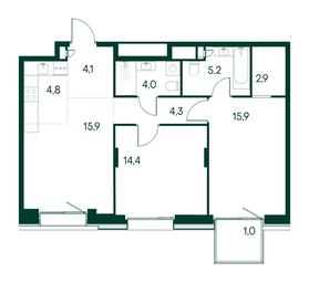 2-BD Apartment Sale, 72.5 sq. m. at Primavera, Volokolamskoye Highway, вл67, Moscow, Russia #2