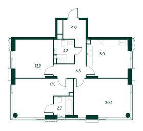 3-BD Apartment Sale, 85.6 sq. m. at Primavera, Volokolamskoye Highway, вл67, Moscow, Russia #3 3-BD Apartment Sale, 85.6 sq. m. at Primavera, Volokolamskoye Highway, вл67, Moscow, Russia #3