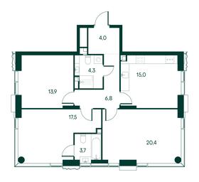 3-BD Apartment Sale, 85.6 sq. m. at Primavera, Volokolamskoye Highway, вл67, Moscow, Russia #2 3-BD Apartment Sale, 85.6 sq. m. at Primavera, Volokolamskoye Highway, вл67, Moscow, Russia #2
