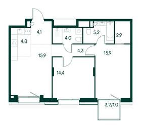 2-BD Apartment Sale, 72.5 sq. m. at Primavera, Volokolamskoye Highway, вл67, Moscow, Russia #3