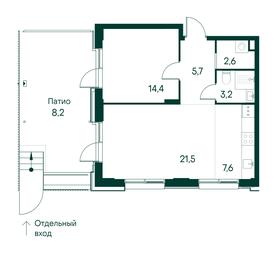 1-BD Apartment Sale, 63.2平方米 at Primavera, Volokolamskoye Highway, вл67, Moscow, Russia #2