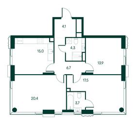 3-BD Apartment Sale, 85.6 sq. m. at Primavera, Volokolamskoye Highway, вл67, Moscow, Russia #2 3-BD Apartment Sale, 85.6 sq. m. at Primavera, Volokolamskoye Highway, вл67, Moscow, Russia #2