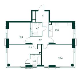 3-BD Apartment Sale, 85.6平方米 at Primavera, Volokolamskoye Highway, вл67, Moscow, Russia #3 3-BD Apartment Sale, 85.6平方米 at Primavera, Volokolamskoye Highway, вл67, Moscow, Russia #3