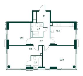 3-BD Apartment Sale, 85.6平方米 at Primavera, Volokolamskoye Highway, вл67, Moscow, Russia #2 3-BD Apartment Sale, 85.6平方米 at Primavera, Volokolamskoye Highway, вл67, Moscow, Russia #2