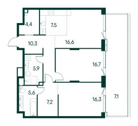 2-BD Apartment Sale, 97.6平方米 at Primavera, Volokolamskoye Highway, вл67, Moscow, Russia #2