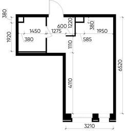 Apartment Sale, 27.6 sq. m. at Pervyi Moskovskiy, ulitsa Bianki, 1, Moskovskiy, Moscow, Russia #4