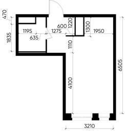 Apartment Sale, 26.5 sq. m. at Pervyi Moskovskiy, ulitsa Bianki, 1, Moskovskiy, Moscow, Russia #4