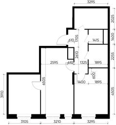 2-BD Apartment Sale, 65.8平方米 at Pervyi Moskovskiy, ulitsa Bianki, 1, Moskovskiy, Moscow, Russia #4