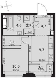 1-BD Apartment Sale, 37.5 sq. m. at Sydney City, Shenogina Street, 2, Moscow, Russia #2 1-BD Apartment Sale, 37.5 sq. m. at Sydney City, Shenogina Street, 2, Moscow, Russia #2