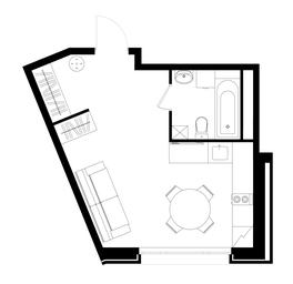 Apartment Sale, 28.8 sq. m. at Peredelkino Blizhnee, Korneya Chukovskogo Street, 1, Vnukovskoye Settlement, Moscow, Russia #3 Apartment Sale, 28.8 sq. m. at Peredelkino Blizhnee, Korneya Chukovskogo Street, 1, Vnukovskoye Settlement, Moscow, Russia #3