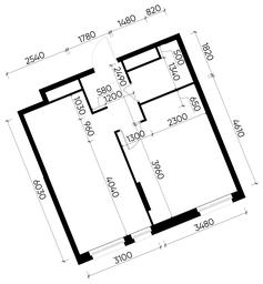 Apartment Sale, 41.1平方米 at Peredelkino Blizhnee, Korneya Chukovskogo Street, 1, Vnukovskoye Settlement, Moscow, Russia #4