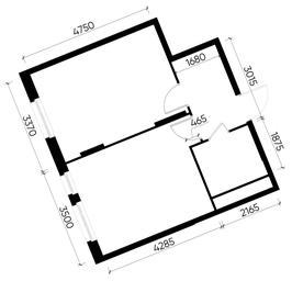 Apartment Sale, 40.4平方米 at Peredelkino Blizhnee, Korneya Chukovskogo Street, 1, Vnukovskoye Settlement, Moscow, Russia #4