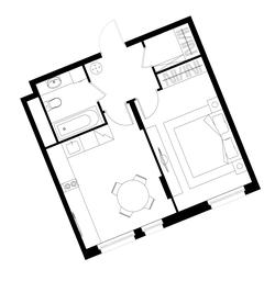 Apartment Sale, 41.4 sq. m. at Peredelkino Blizhnee, Korneya Chukovskogo Street, 1, Vnukovskoye Settlement, Moscow, Russia #2 Apartment Sale, 41.4 sq. m. at Peredelkino Blizhnee, Korneya Chukovskogo Street, 1, Vnukovskoye Settlement, Moscow, Russia #2