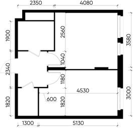 Apartment Sale, 41.4 sq. m. at Peredelkino Blizhnee, Korneya Chukovskogo Street, 1, Vnukovskoye Settlement, Moscow, Russia #4