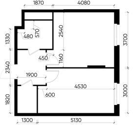 Apartment Sale, 41.2平方米 at Peredelkino Blizhnee, Korneya Chukovskogo Street, 1, Vnukovskoye Settlement, Moscow, Russia #4