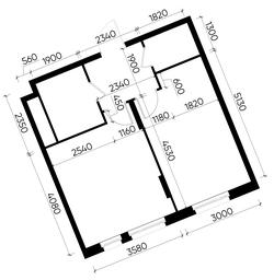 Apartment Sale, 41.4平方米 at Peredelkino Blizhnee, Korneya Chukovskogo Street, 1, Vnukovskoye Settlement, Moscow, Russia #4