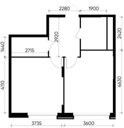 Apartment Sale, 47 sq. m. at Peredelkino Blizhnee, Korneya Chukovskogo Street, 1, Vnukovskoye Settlement, Moscow, Russia #4