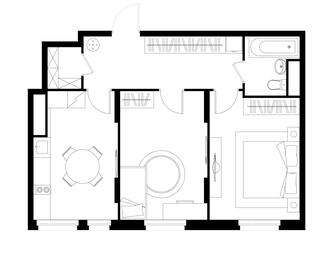 2-BD Apartment Sale, 56.4 sq. m. at Peredelkino Blizhnee, Korneya Chukovskogo Street, 1, Vnukovskoye Settlement, Moscow, Russia #2