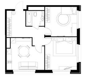 2-BD Apartment Sale, 59.7 sq. m. at Peredelkino Blizhnee, Korneya Chukovskogo Street, 1, Vnukovskoye Settlement, Moscow, Russia #2 2-BD Apartment Sale, 59.7 sq. m. at Peredelkino Blizhnee, Korneya Chukovskogo Street, 1, Vnukovskoye Settlement, Moscow, Russia #2