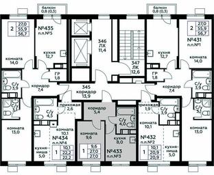 Продажа квартиры, 27 м² в ЖК «Цветочные Поляны», квартал № 23, поселение Филимонковское, Москва, Россия #3 Продажа квартиры, 27 м² в ЖК «Цветочные Поляны», квартал № 23, поселение Филимонковское, Москва, Россия #3