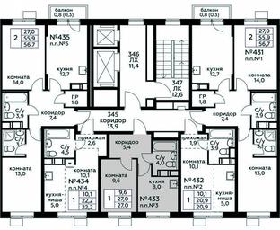 Продажа квартиры, 27 м² в ЖК «Цветочные Поляны», квартал № 23, поселение Филимонковское, Москва, Россия #4