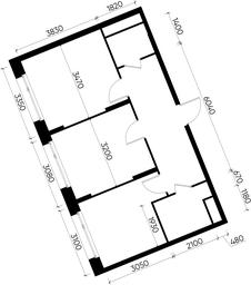 2-BD Apartment Sale, 53.1 sq. m. at Peredelkino Blizhnee, Korneya Chukovskogo Street, 1, Vnukovskoye Settlement, Moscow, Russia #3