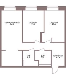 1-BD Apartment Sale, 71.6 sq. m. at Legacy, Michurinsky Avenue, 30А, Moscow, Russia #2