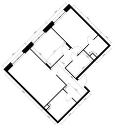 2-BD Apartment Sale, 69.7 sq. m. at Rezidentsii Skolkovo, Kashtanovaya ulitsa, 1, rabochiy posyolok Zarechye, Odintsovskiy City District, Moscow Region, Russia #3 2-BD Apartment Sale, 69.7 sq. m. at Rezidentsii Skolkovo, Kashtanovaya ulitsa, 1, rabochiy posyolok Zarechye, Odintsovskiy City District, Moscow Region, Russia #3
