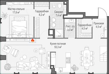 Продажа 3-комн. квартиры, 198,8 м² в ЖК «Роскошный квартал LIFE TIME (ЛАЙФ ТАЙМ)», улица Сергея Макеева, вл11/9с1-10, Москва, Россия #3 Продажа 3-комн. квартиры, 198,8 м² в ЖК «Роскошный квартал LIFE TIME (ЛАЙФ ТАЙМ)», улица Сергея Макеева, вл11/9с1-10, Москва, Россия #3