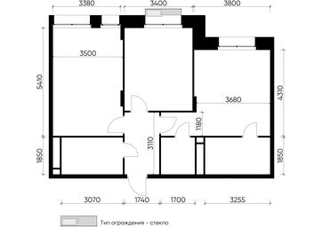 Продажа 2-комн. квартиры, 71,3 м² в ЖК «Резиденции Сколково», Каштановая улица, 1, рабочий посёлок Заречье, Одинцовский городской округ, Московская область, Россия #3 Продажа 2-комн. квартиры, 71,3 м² в ЖК «Резиденции Сколково», Каштановая улица, 1, рабочий посёлок Заречье, Одинцовский городской округ, Московская область, Россия #3