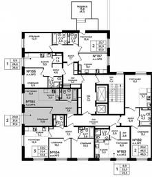 1-BD Apartment Sale, 37.8 sq. m. at Eko Bunino, prospekt Kuprina, 34к1, Sosenskoye Settlement, Moscow, Russia #4