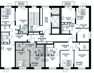 Apartment Sale, 32.7 sq. m. at Tsvetochnye Poliany, kvartal № 23, Filimonkovskoye Municipal Formation, Moscow, Russia #4