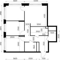 3-BD Apartment Sale, 74.3平方米 at Pervyi Moskovskiy, ulitsa Bianki, 1, Moskovskiy, Moscow, Russia #2 3-BD Apartment Sale, 74.3平方米 at Pervyi Moskovskiy, ulitsa Bianki, 1, Moskovskiy, Moscow, Russia #2