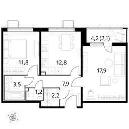 2-BD Apartment Sale, 59.4 sq. m. at Pervyi Lermontovskiy, zhiloy kompleks 1-y Lermontovskiy, Lyubertsy, Moscow Region, Russia #3 2-BD Apartment Sale, 59.4 sq. m. at Pervyi Lermontovskiy, zhiloy kompleks 1-y Lermontovskiy, Lyubertsy, Moscow Region, Russia #3