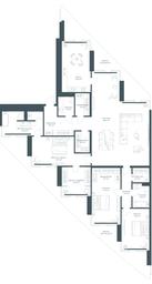 2-BD Apartment Sale, 236.7 sq. m. at Opus, Derbenevskaya Street, 1с1, Moscow, Russia #2