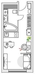 Apartment Sale, 22.38 sq. m. at Perets, Pyatnitskoye Highway, 58, Moscow, Russia #2 Apartment Sale, 22.38 sq. m. at Perets, Pyatnitskoye Highway, 58, Moscow, Russia #2