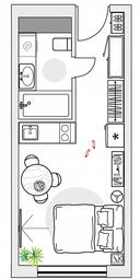 Apartment Sale, 22.86 sq. m. at Perets, Pyatnitskoye Highway, 58, Moscow, Russia #2 Apartment Sale, 22.86 sq. m. at Perets, Pyatnitskoye Highway, 58, Moscow, Russia #2