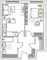 2-BD Apartment Sale, 36.29平方米 at Perets, Pyatnitskoye Highway, 58, Moscow, Russia #2