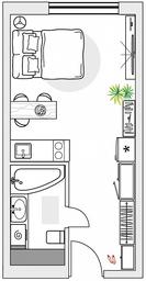 Apartment Sale, 24.17平方米 at Perets, Pyatnitskoye Highway, 58, Moscow, Russia #2 Apartment Sale, 24.17平方米 at Perets, Pyatnitskoye Highway, 58, Moscow, Russia #2