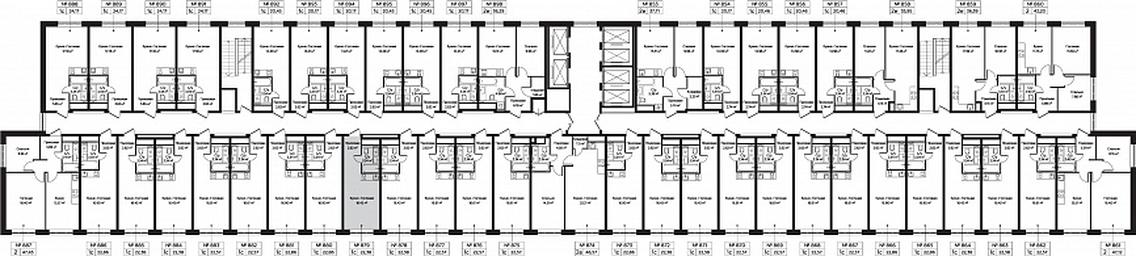 Apartment Sale, 22.38 sq. m. at Perets, Pyatnitskoye Highway, 58, Moscow, Russia #4