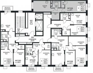 Apartment Sale, 40.2 sq. m. at Tsvetochnye Poliany, kvartal № 23, Filimonkovskoye Municipal Formation, Moscow, Russia #4