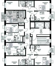 Apartment Sale, 22.9 sq. m. at Tsvetochnye Poliany, kvartal № 23, Filimonkovskoye Municipal Formation, Moscow, Russia #3 Apartment Sale, 22.9 sq. m. at Tsvetochnye Poliany, kvartal № 23, Filimonkovskoye Municipal Formation, Moscow, Russia #3