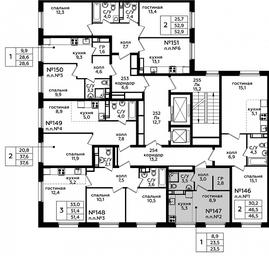 Apartment Sale, 23.5 sq. m. at Eko Bunino, prospekt Kuprina, 34к1, Sosenskoye Settlement, Moscow, Russia #4