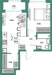 1-BD Apartment Sale, 41.27 sq. m. at Strana.Parkovaya, ulitsa Komarova, Mytischi, Moscow Region, Russia #3 1-BD Apartment Sale, 41.27 sq. m. at Strana.Parkovaya, ulitsa Komarova, Mytischi, Moscow Region, Russia #3