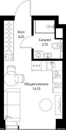 Продажа квартиры, 22 м² в ЖК «VEER», Верейская улица, Москва, Россия #3 Продажа квартиры, 22 м² в ЖК «VEER», Верейская улица, Москва, Россия #3