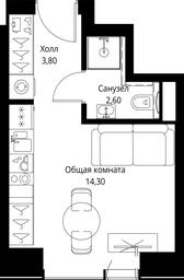 Apartment Sale, 20.7 sq. m. at VEER, Vereyskaya Street, Moscow, Russia #2 Apartment Sale, 20.7 sq. m. at VEER, Vereyskaya Street, Moscow, Russia #2