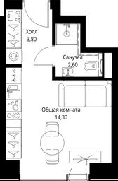 Apartment Sale, 20.7 sq. m. at VEER, Vereyskaya Street, Moscow, Russia #3 Apartment Sale, 20.7 sq. m. at VEER, Vereyskaya Street, Moscow, Russia #3