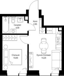 Продажа 1-комн. квартиры, 31,5 м² в ЖК «VEER», Верейская улица, Москва, Россия #2 Продажа 1-комн. квартиры, 31,5 м² в ЖК «VEER», Верейская улица, Москва, Россия #2