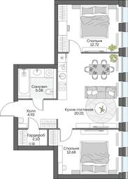 Apartment Sale, 30.28 sq. m. at Dom na naberezhnoy INSIDER (Insayder), Avtozavodskaya Street, Moscow, Russia #2 Apartment Sale, 30.28 sq. m. at Dom na naberezhnoy INSIDER (Insayder), Avtozavodskaya Street, Moscow, Russia #2